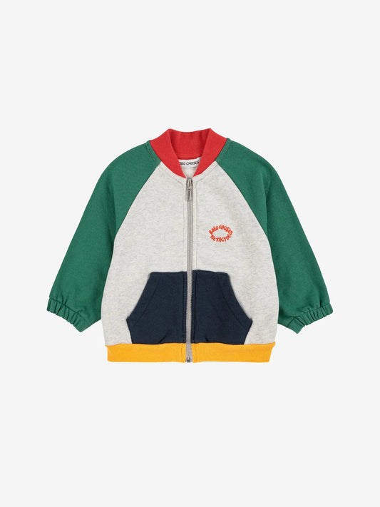 Tic Tac Toe Baby Zipped Sweater