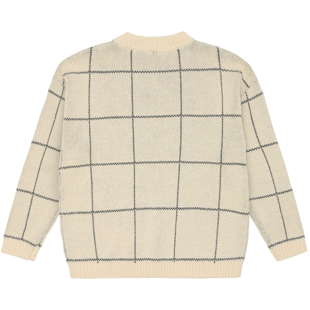 Angora Check Sweater