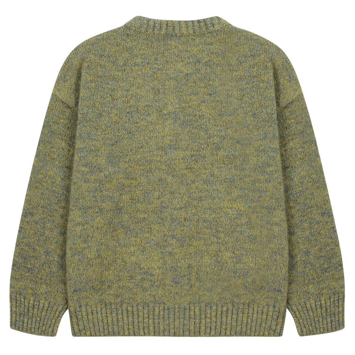 Happy Two-Tone Knit Cardigan