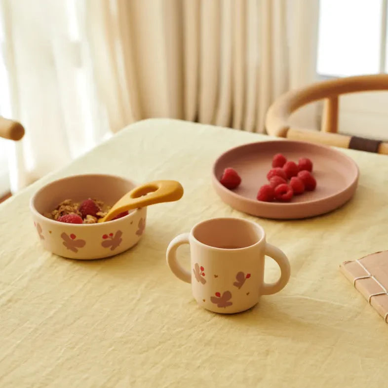 Vivi Printed Tableware Set - Butterfly / Apple Blossom