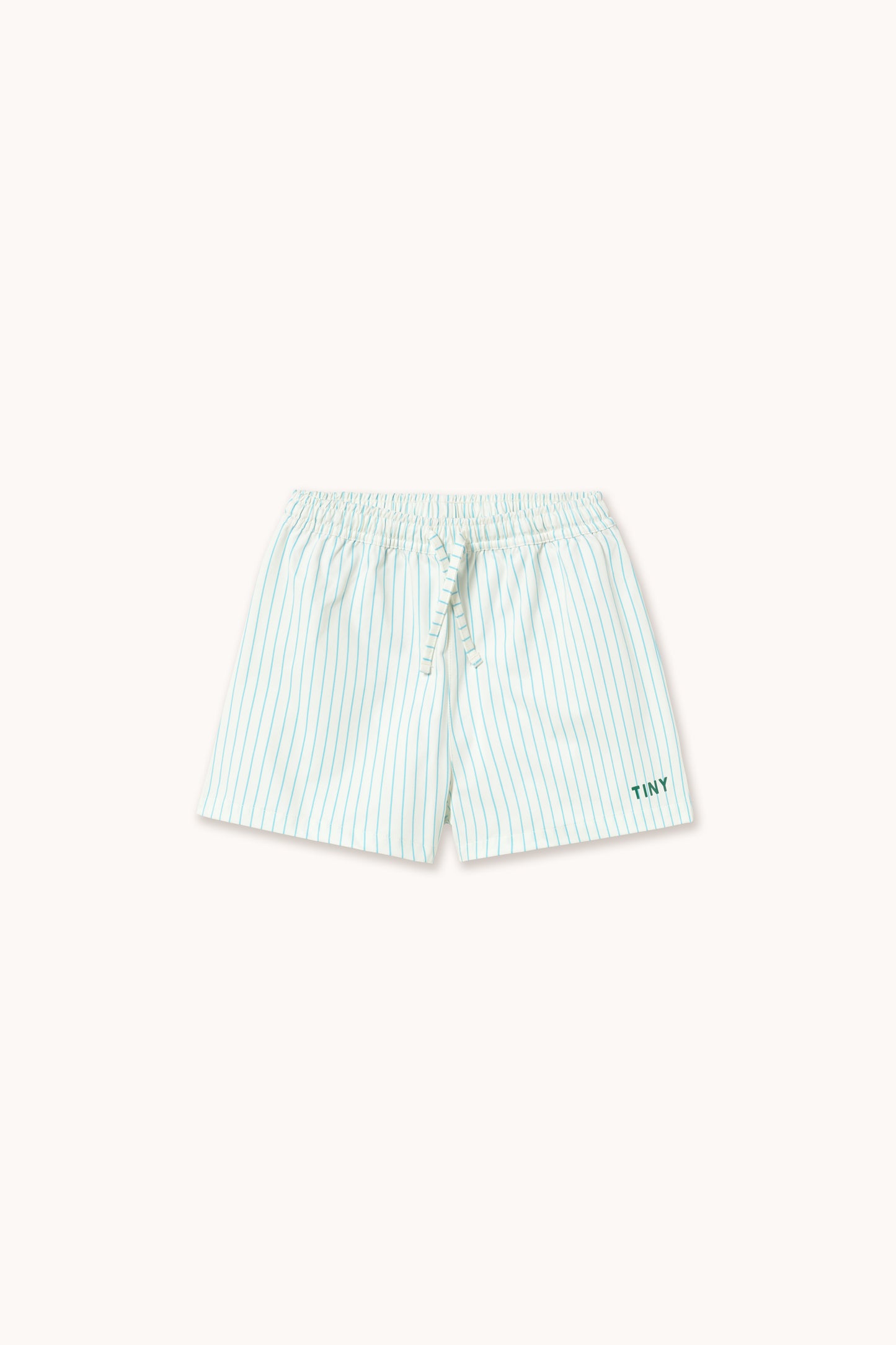 Cyan Stripes Swim Shorts