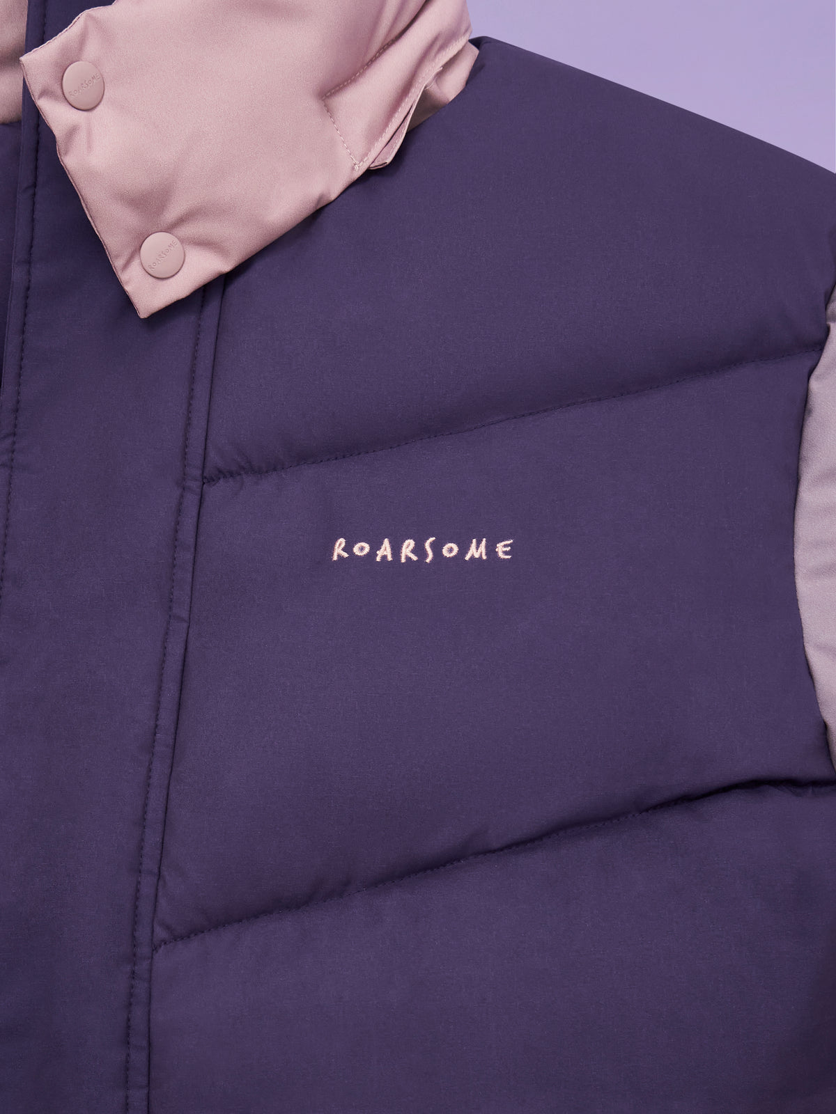 Puffer Snow Jacket - Purple