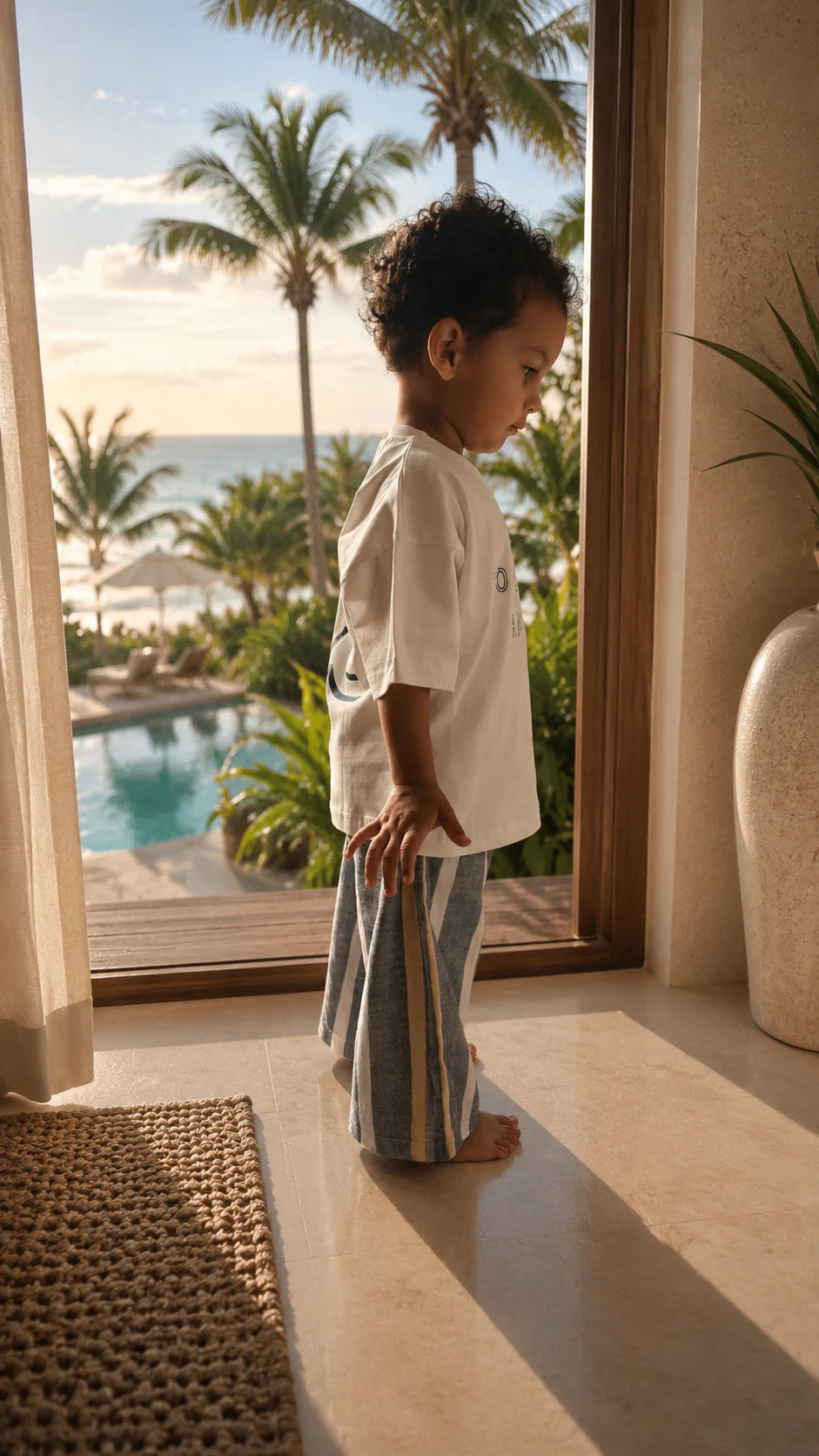 Riviera Stripe Pants
