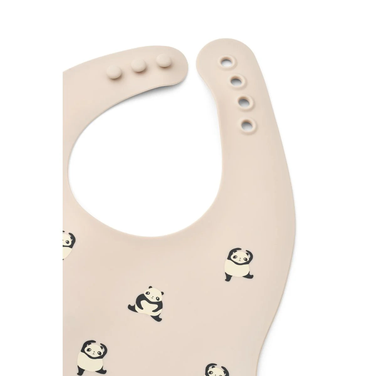 Ember Printed Bib 2-pack - Panda / Sandy