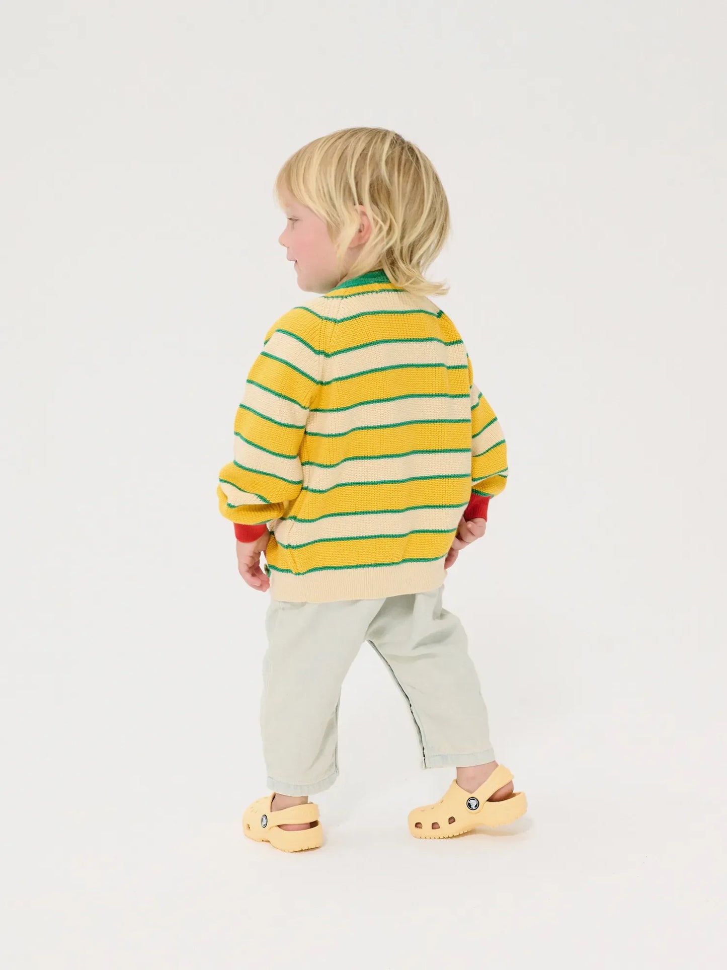 BC Striped Baby Cardigan