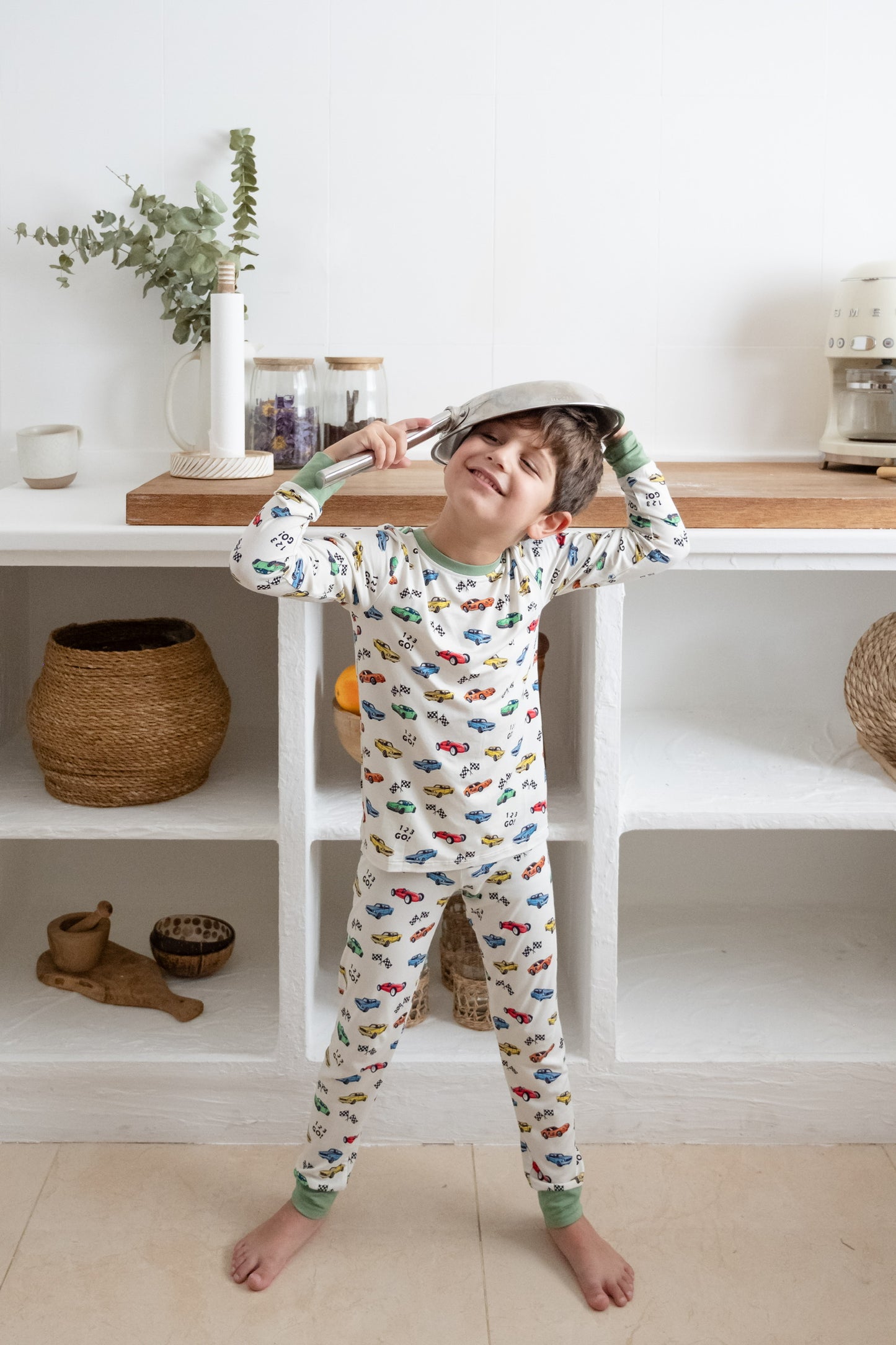 Cars Pants PJ Set