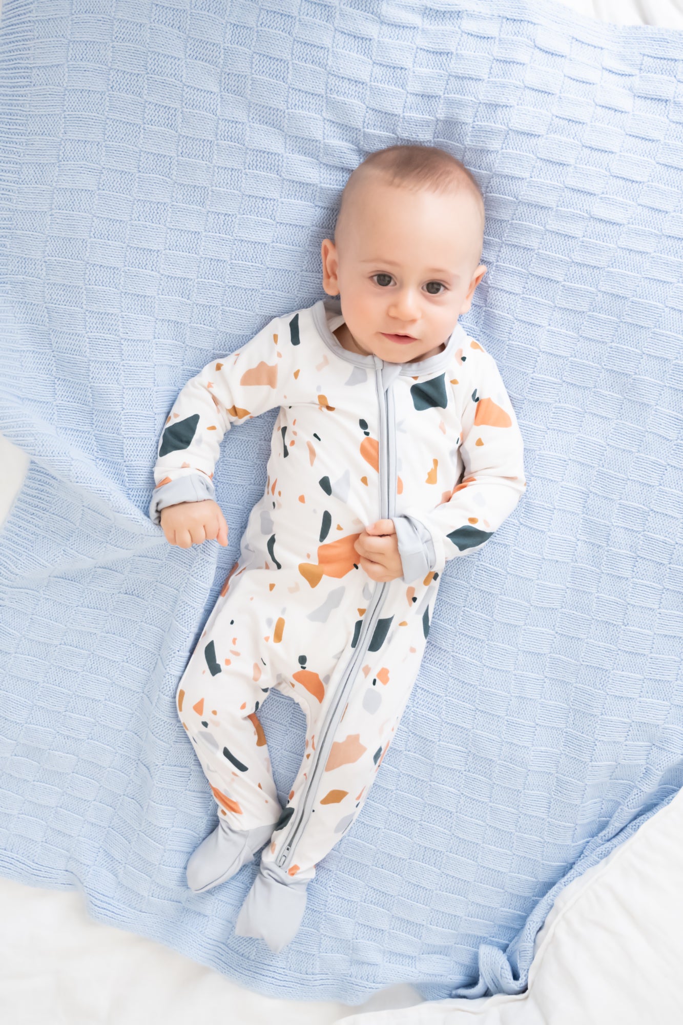 Terrazzo Zippy Onesie PJ