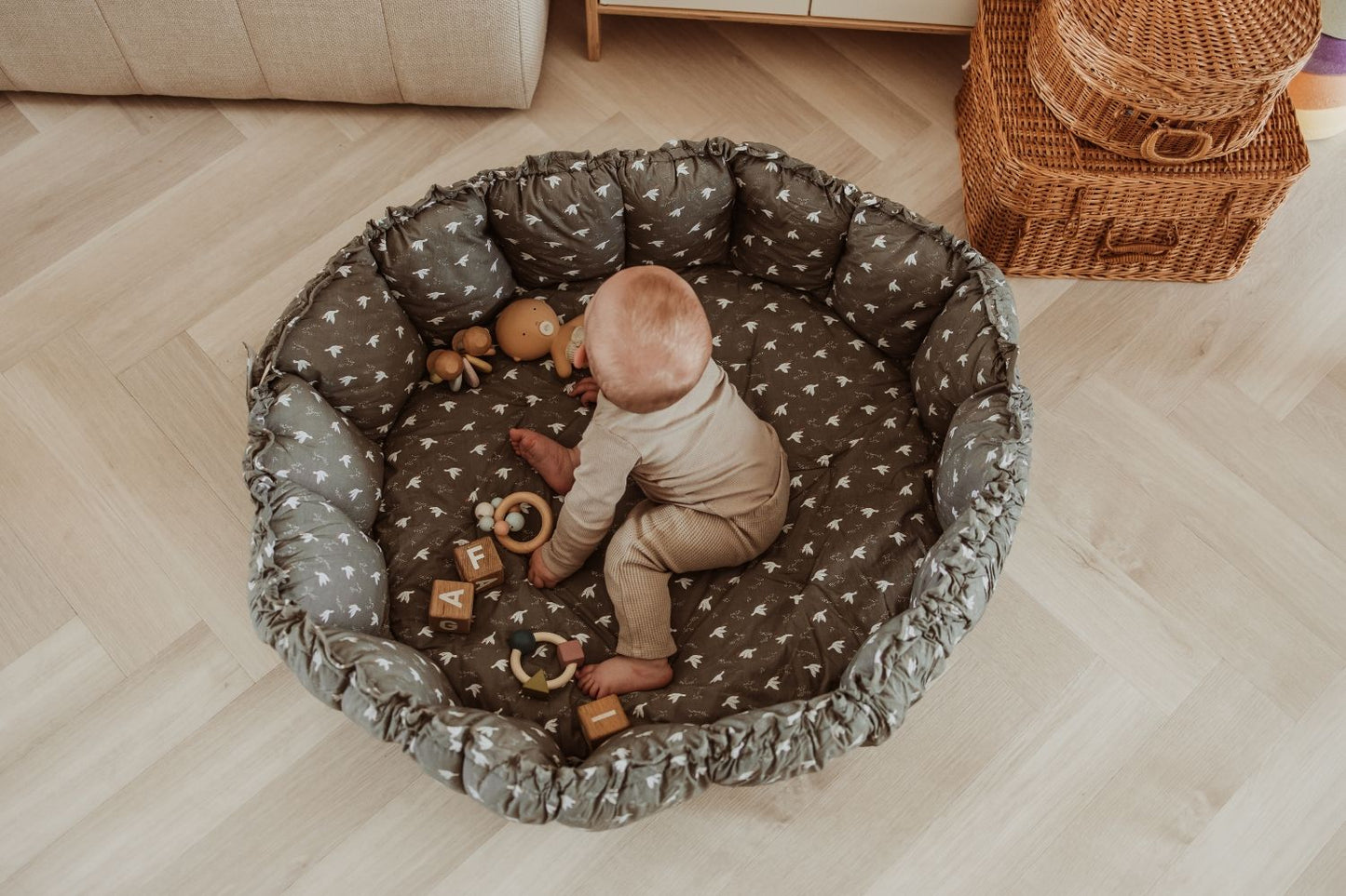 coco bloom: Organic Baby Mat - Birds