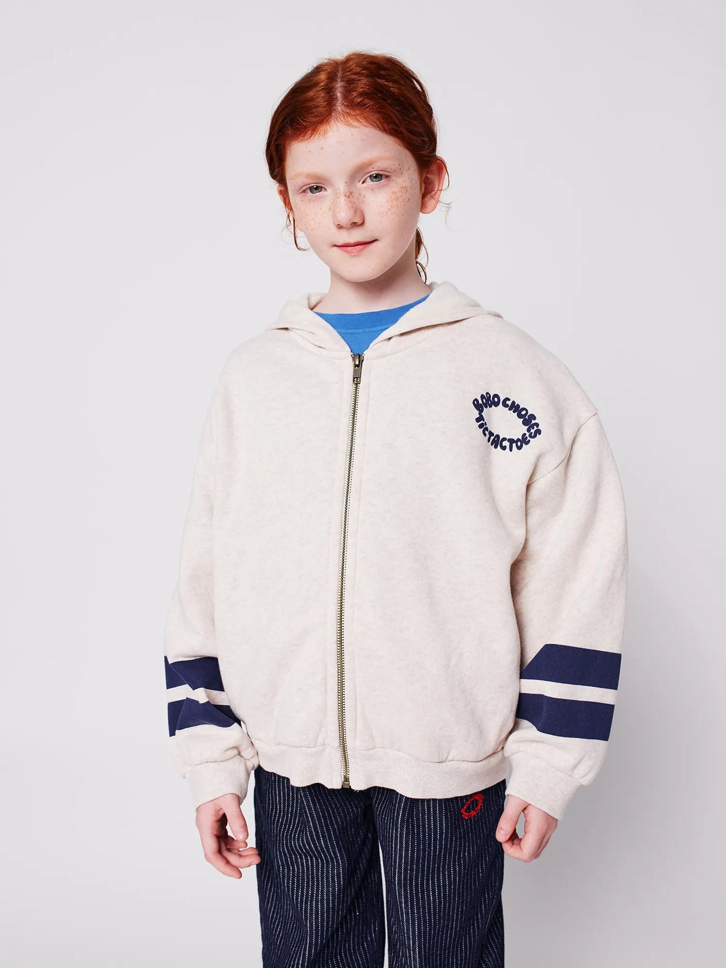 Tic Tac Toe Zipped Hoodie