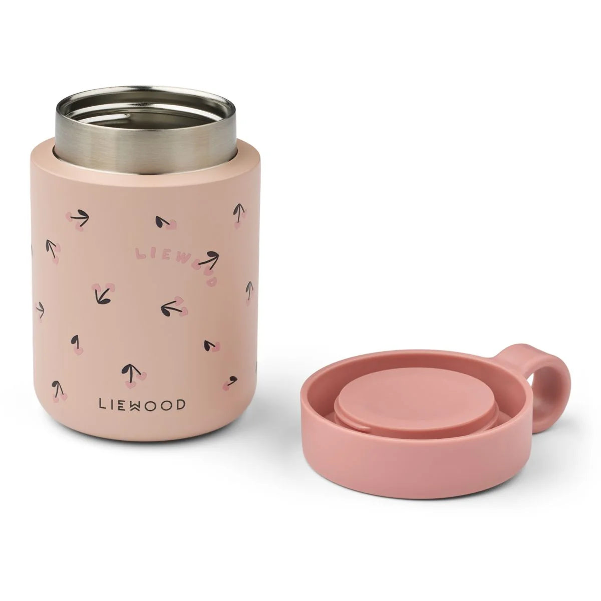 Kiani Food Jar - Mini Cherry Heart / Rosey