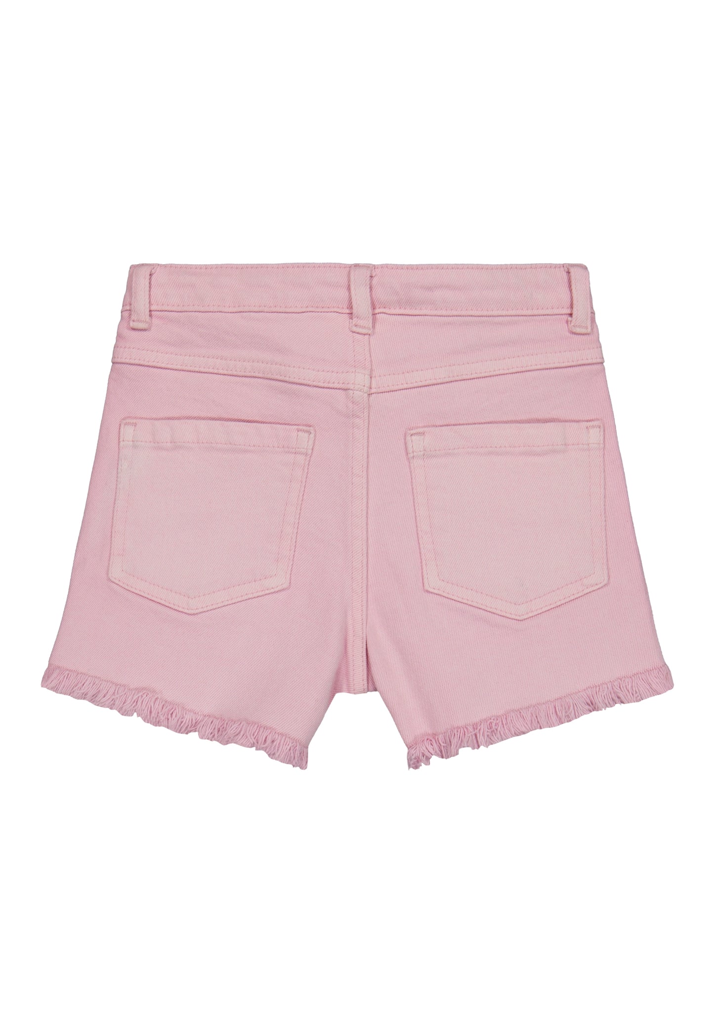 Pink Denim Shorts