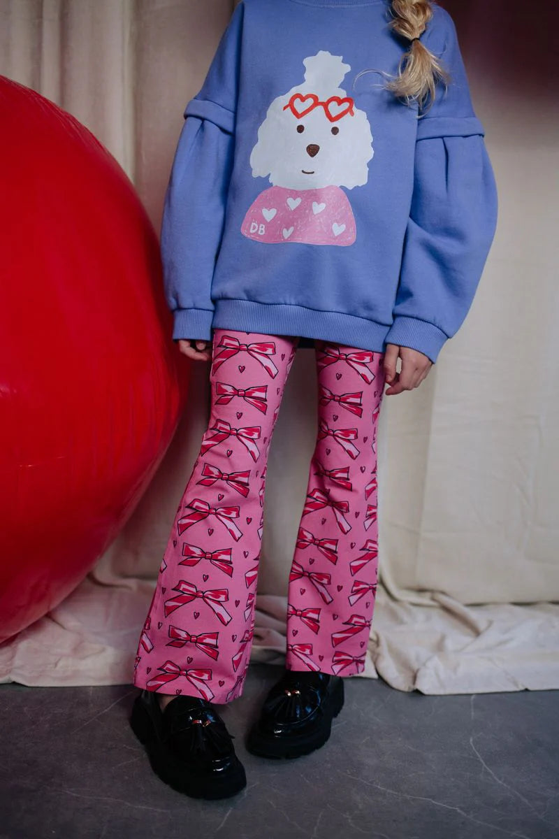 Bows Flared Pants