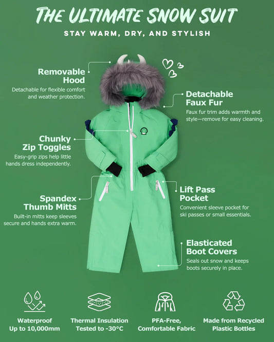 Spike The Dinosaur Snow Suit