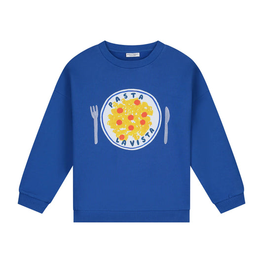 Pasta La Vista Sweater - Blue