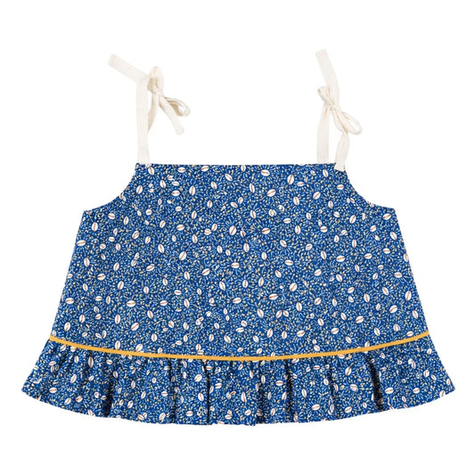Rosalia Top - Blue Cocoa