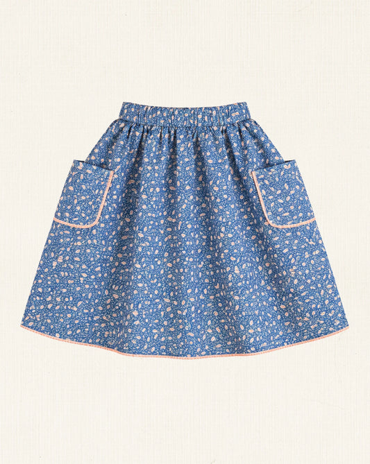 Amalia Skirt - Blue Cacao