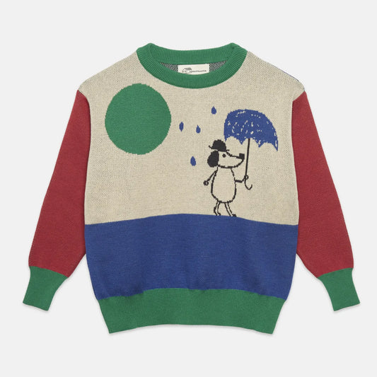 Rainy Dog Knit Sweater