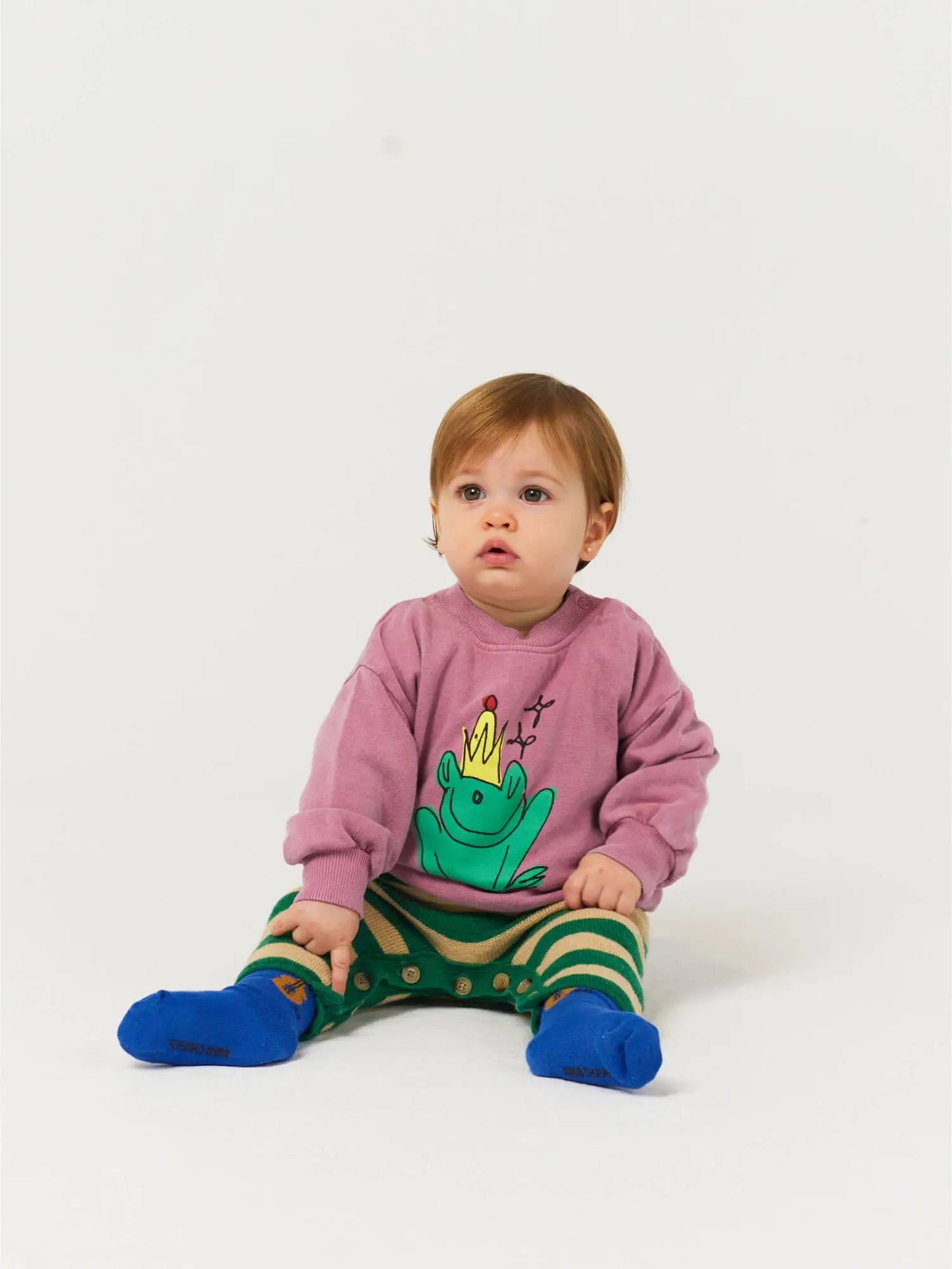 Enchanted Frog Baby Sweater