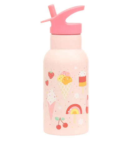 Stainless Steel Water Bottle: Ice Cream