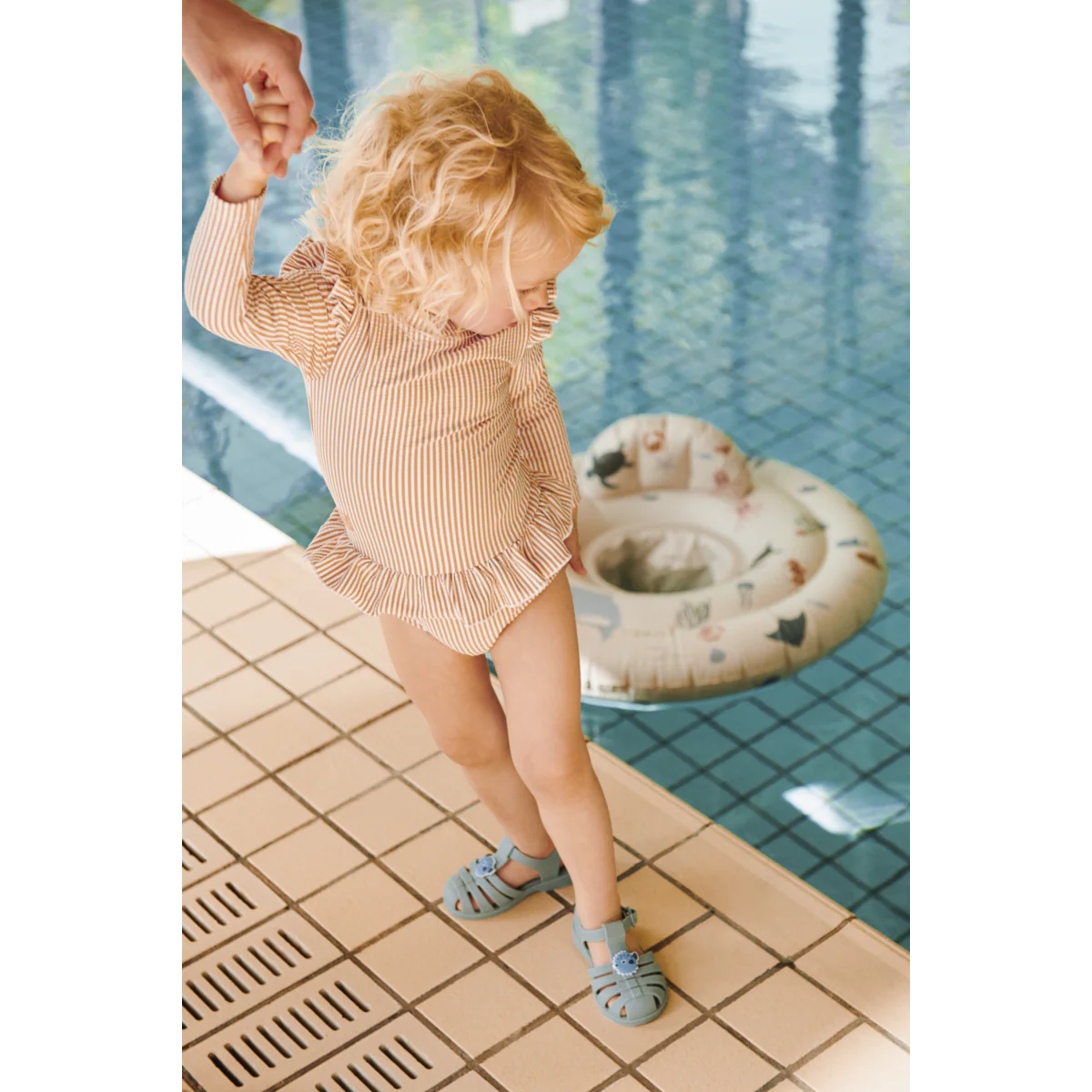 Bre Sandals with Charms - Puffer / Peppermint