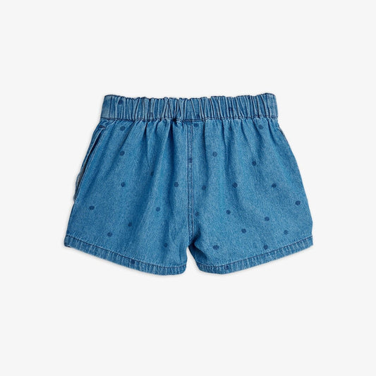 Denim Dots Shorts