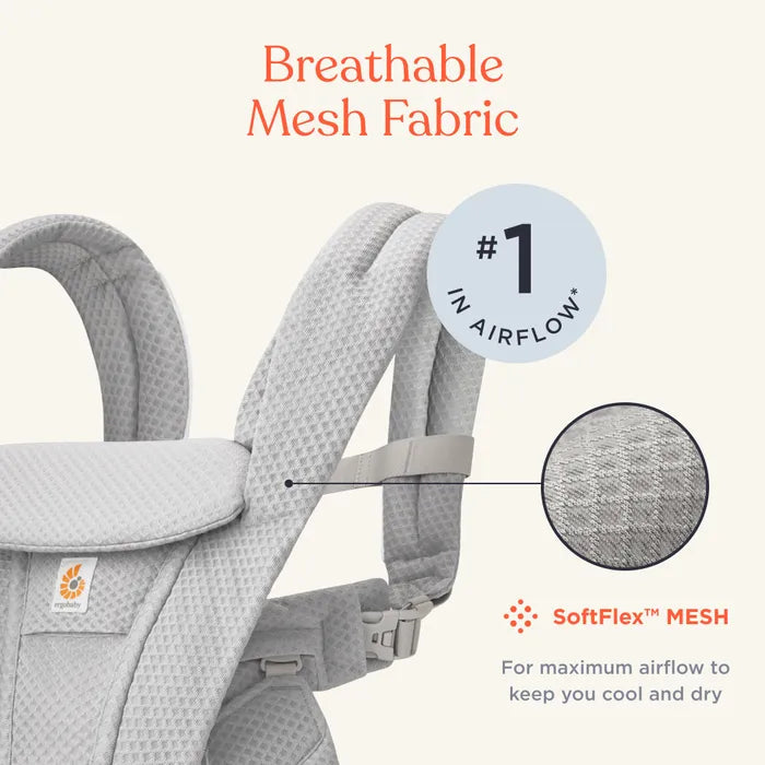 Ergobaby Omni Deluxe Mesh - Pearl Grey
