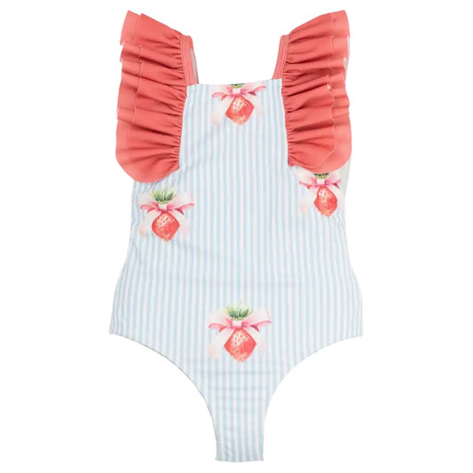 Aruba Swimsuit - Strawberries