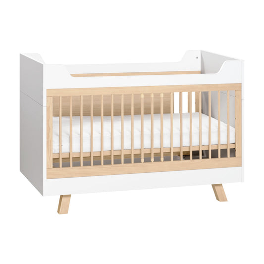 4You Cot Bed 70x140cm - White/Oak