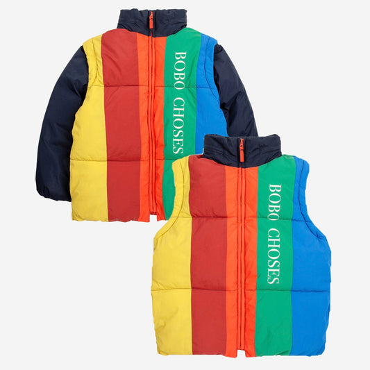 Color Block Anorak