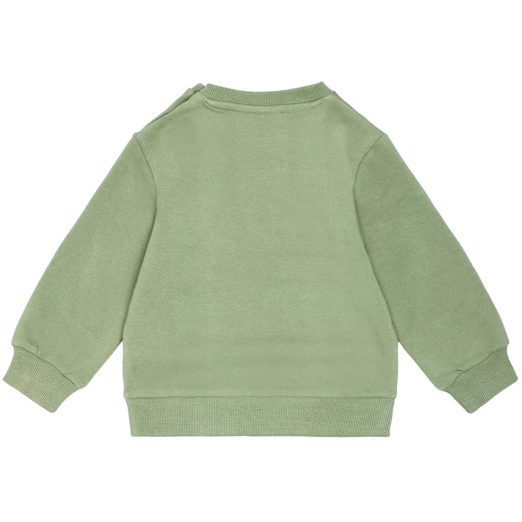 Dino Baby Sweater - Green