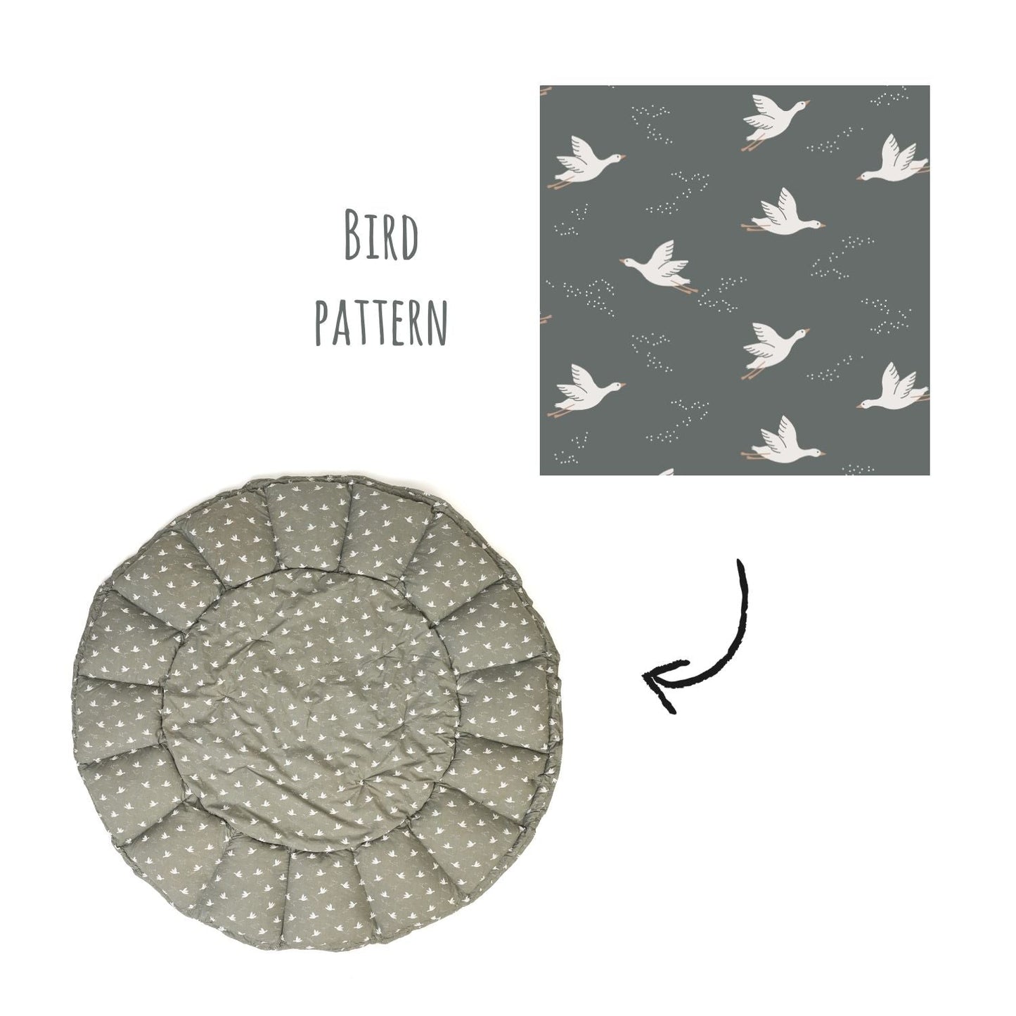 coco bloom: Organic Baby Mat - Birds
