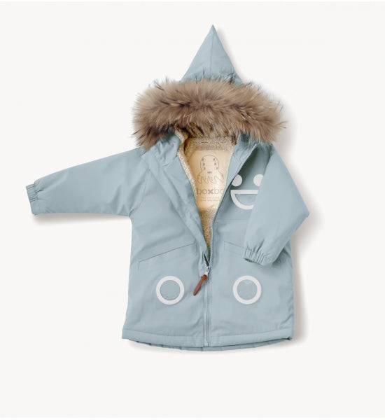 Wistiti Raincoat - Ice Blue