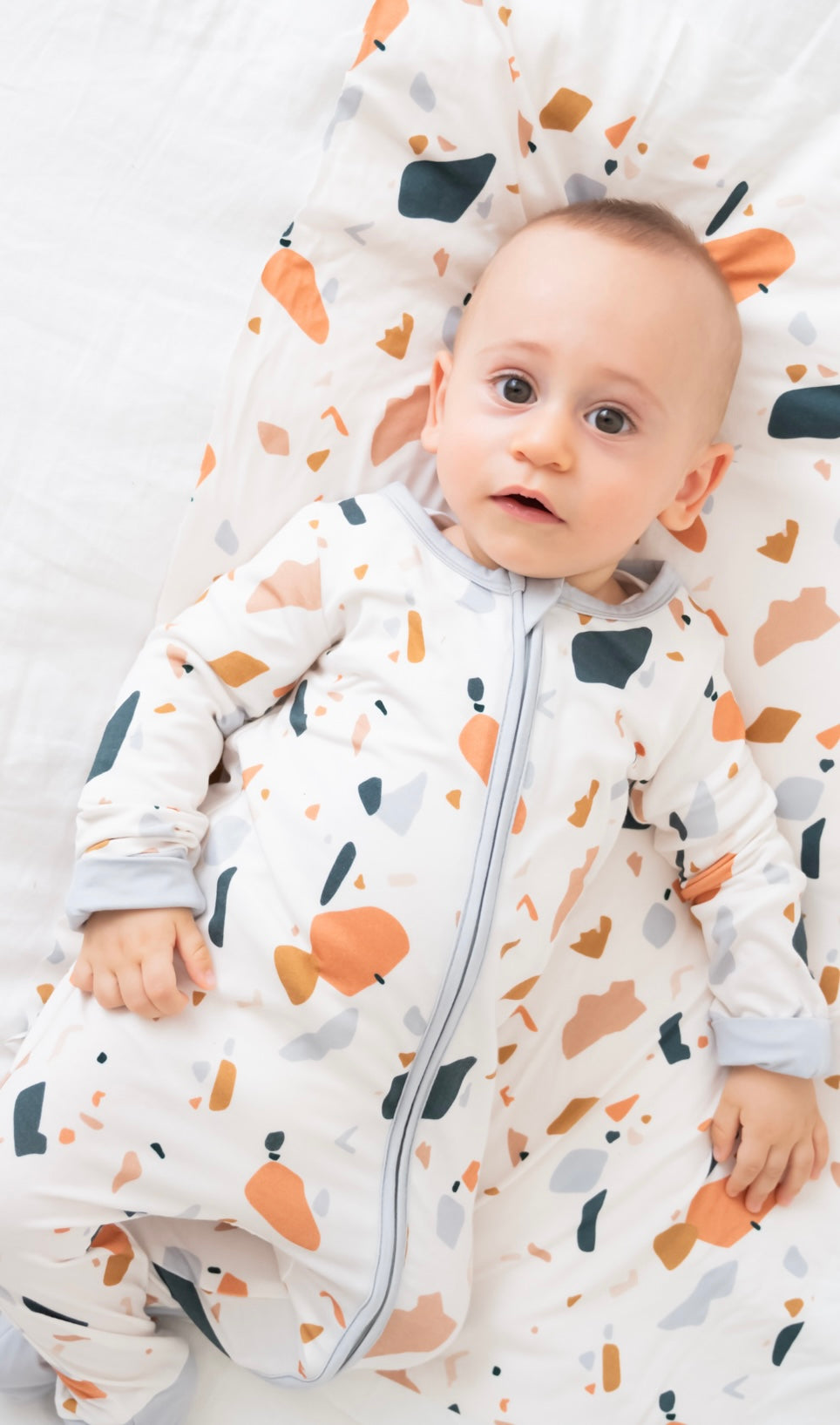 Terrazzo Zippy Onesie PJ