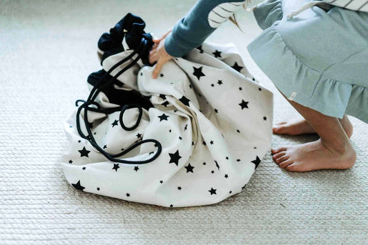 noomad: Playmat & Toy Bag - World Map/Stars
