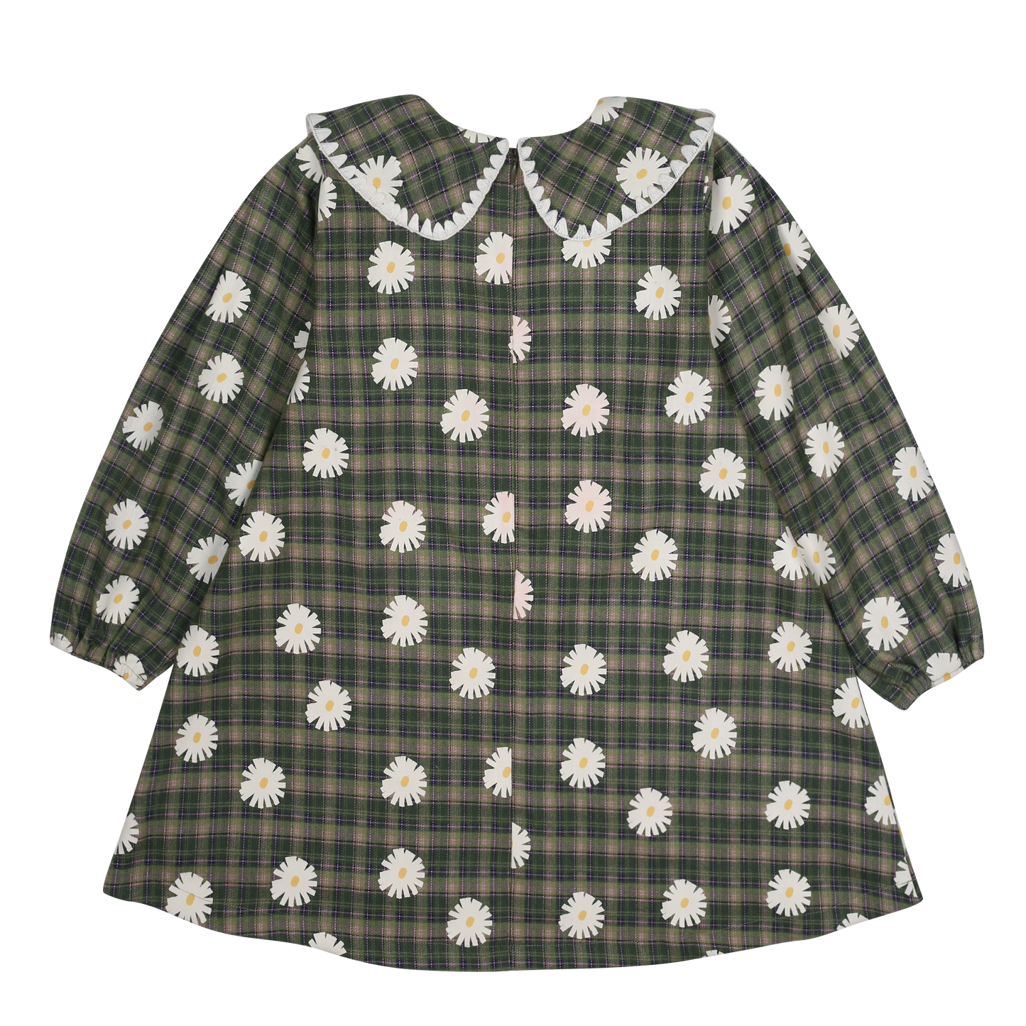 Daisy Check All-Over Dress