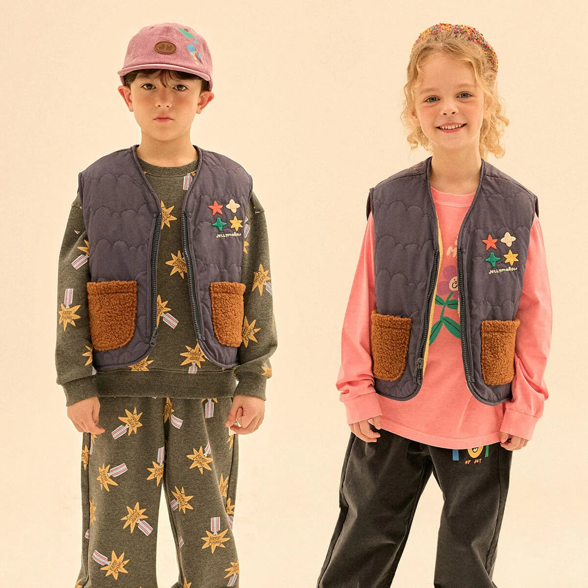 Stars Reversible Vest