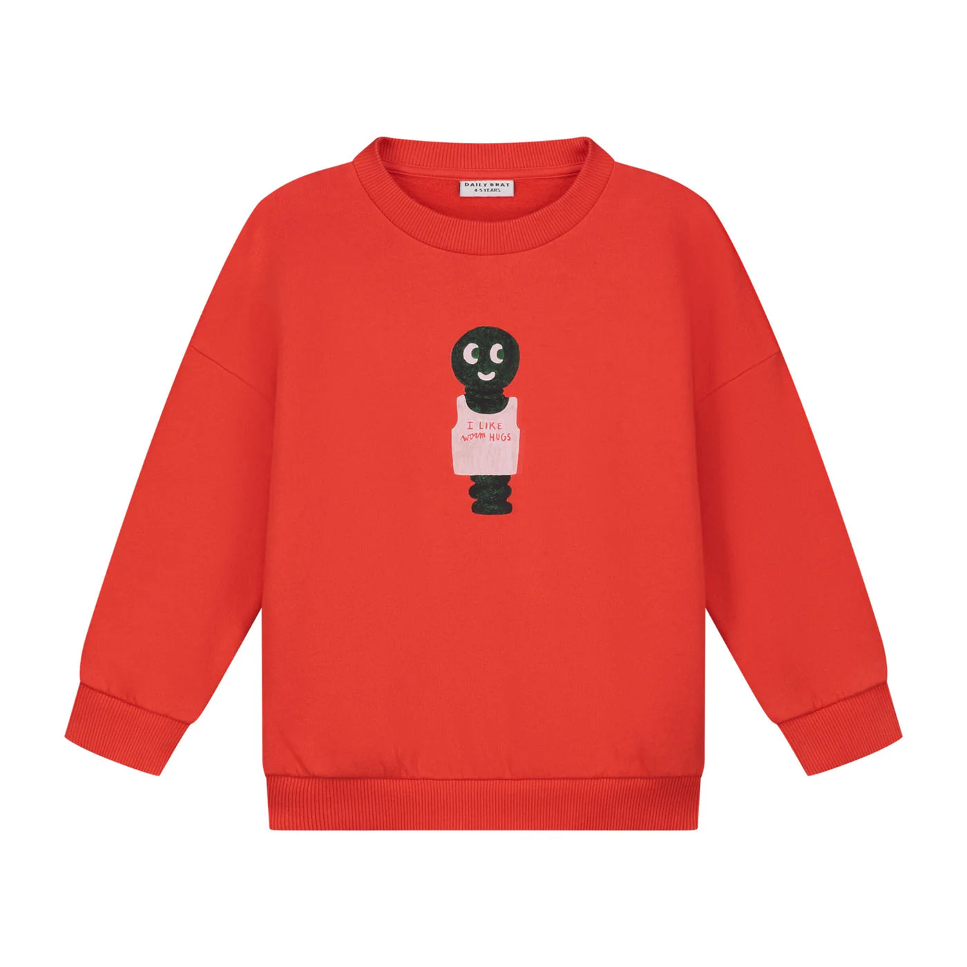 Worm Hugs Sweater - Red