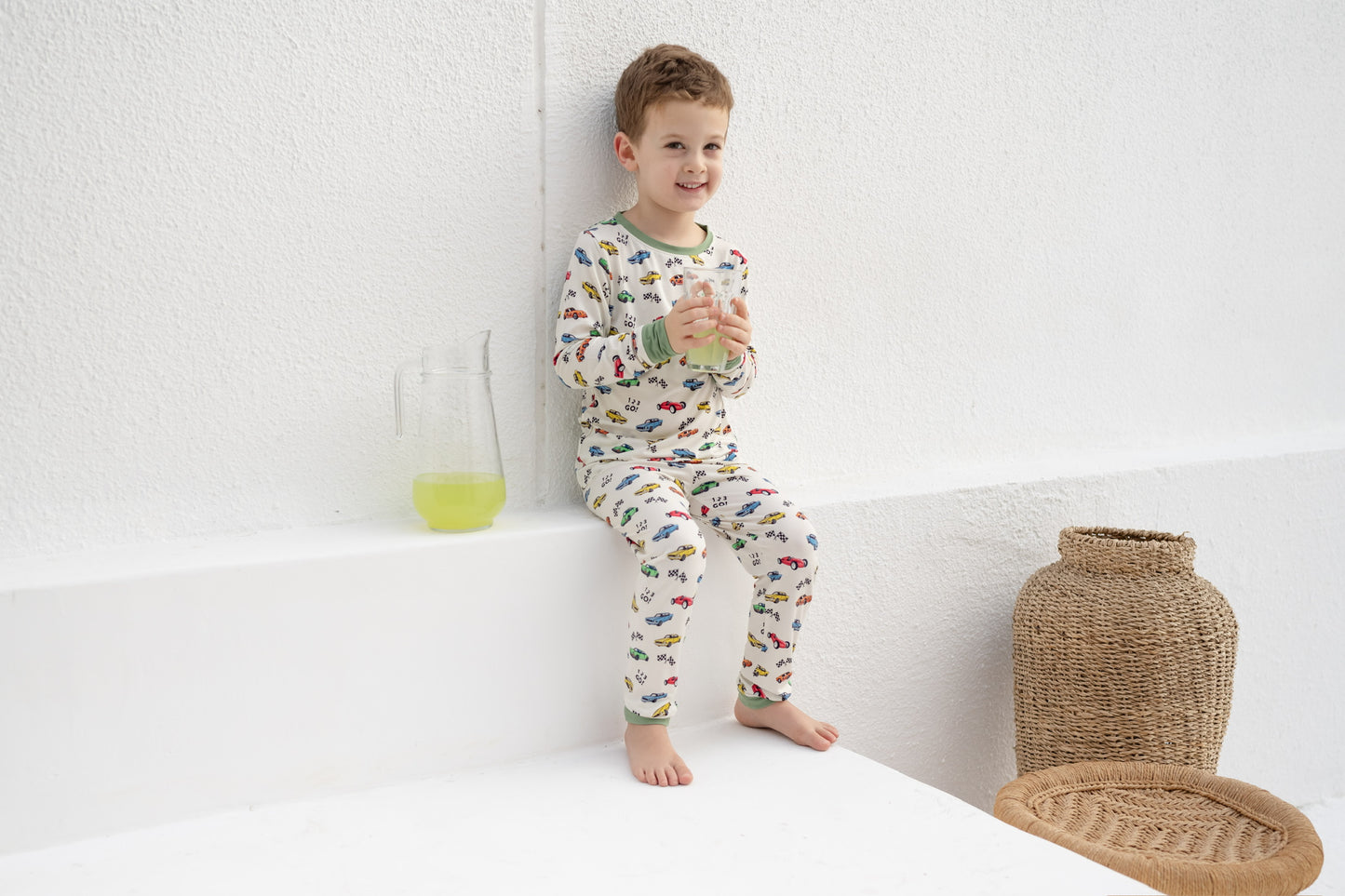 Cars Pants PJ Set