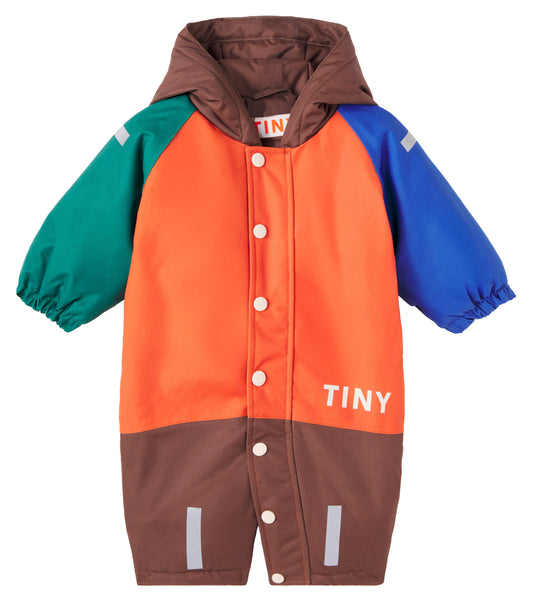 Color Block Baby Snowsuit