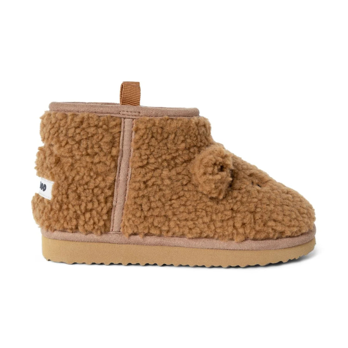 Alban Bear Pile Boot Slipper