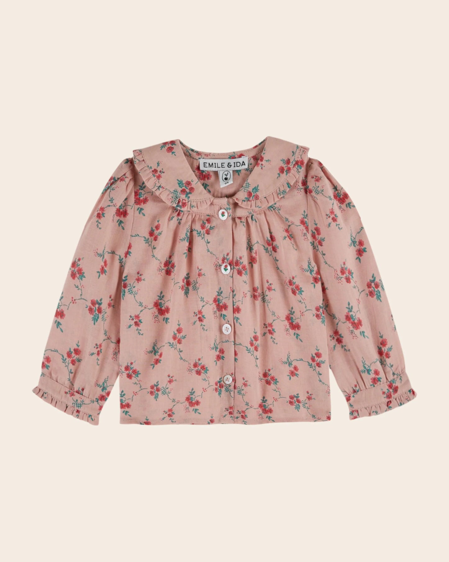 Pink Aster Baby Blouse