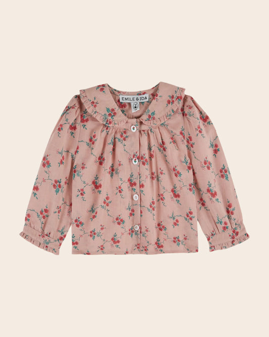 Pink Aster Baby Blouse