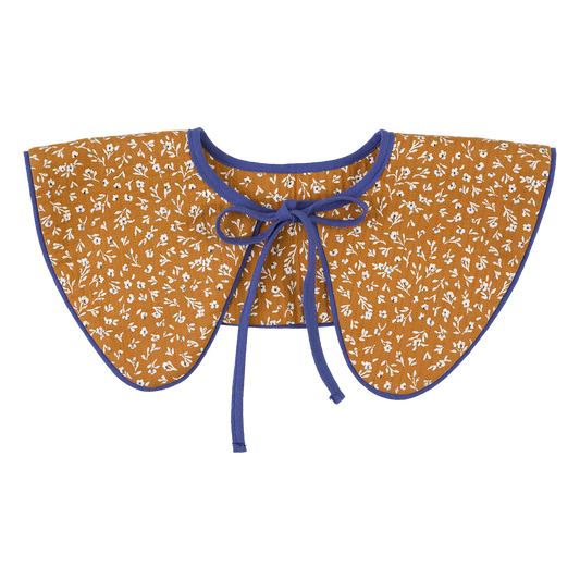 Agustina Blue Stripes Collar