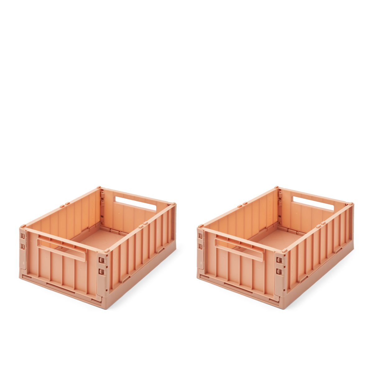 Weston Medium Storage Box 2-pack - Tuscany rose