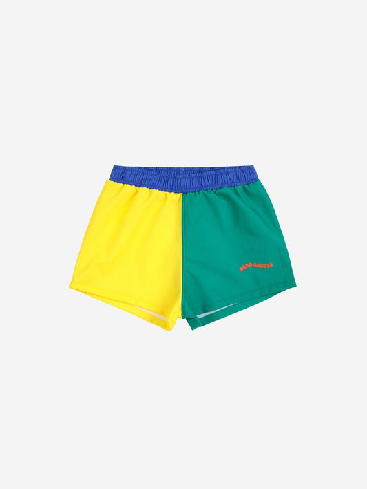 Color Block Baby Swim Trunks