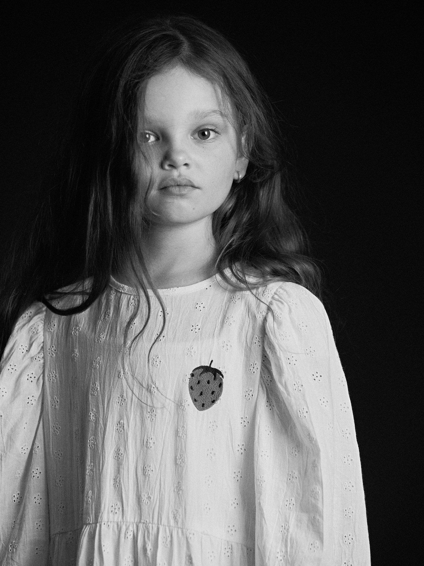 Strawberry Embroidered Dress