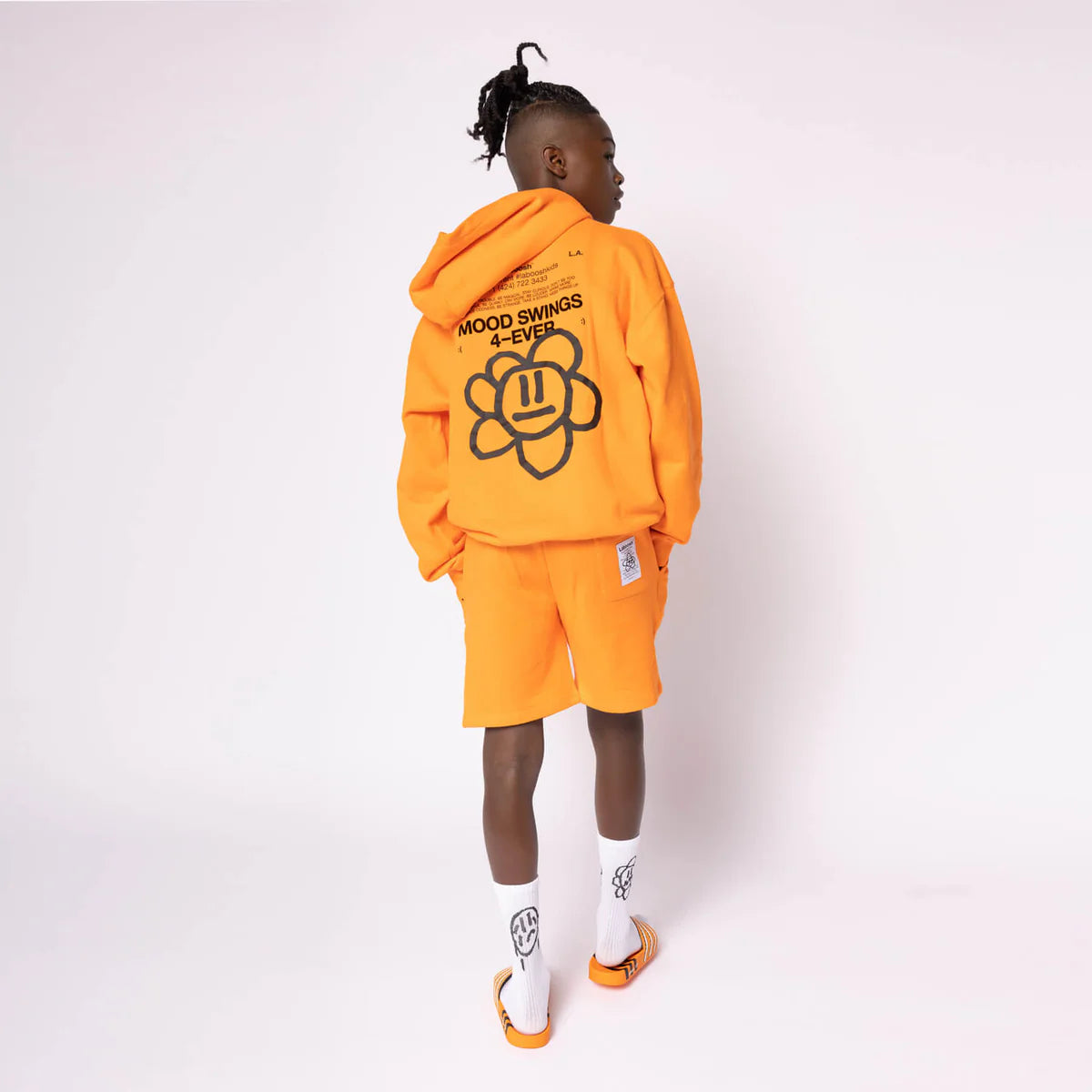 Puzzled Hoodie - Orange Slice