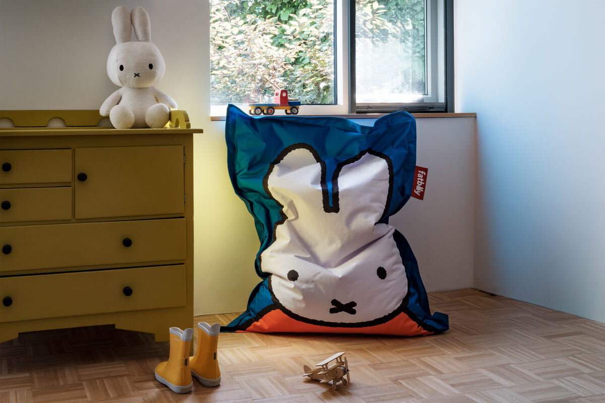 Junior x Miffy Beanbag - Miffy Blue