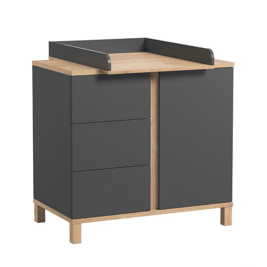 Altitude Dresser & Changer - Graphite/Oak
