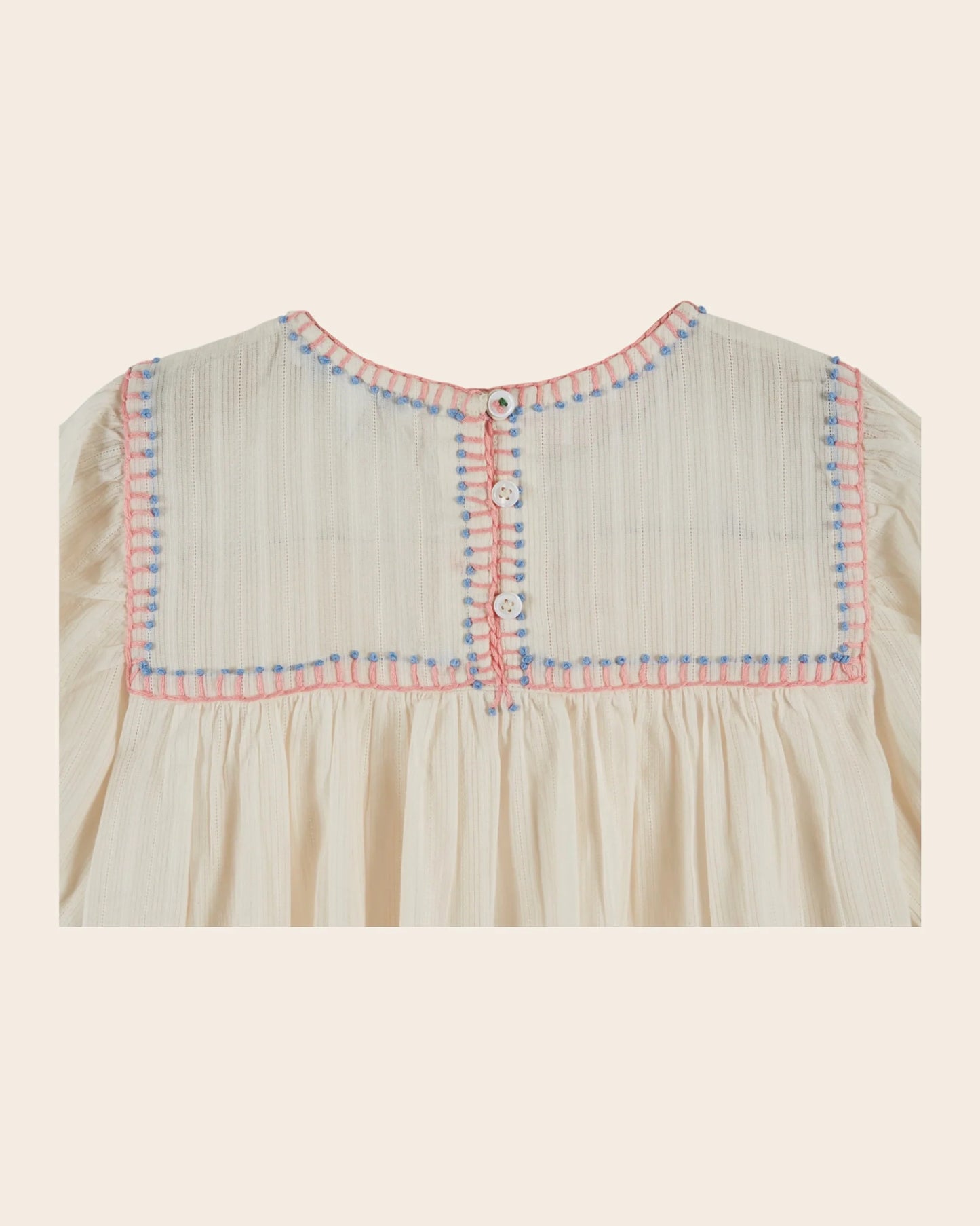 Flowers Embroidered Set